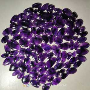 Piedra preciosa suelta de amatista de estrella natural para uso curativo Precio al por mayor del exportador indio Certificado por terceros - Product Image 2