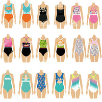 Service tout-en-un : Justaucorps de gymnastique, vêtements d'entraînement, survêtement d'échauffement, sac à cordon, chouchous pour cheveux, tenues de gymnastique pour enfants