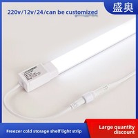 Bande LED SMD2835 pour congélateur, ROHS ETL, USB, étanche PVC IP65, 220V, sans driver, 9000K/3000K, durée de vie 50000 heures, pour réfrigération