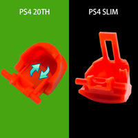 Coque de remplacement JDM-040 pour manette PS4 slim