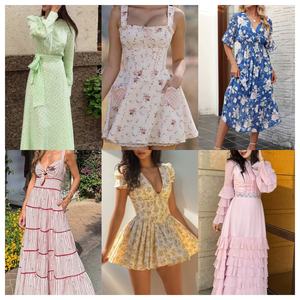 Nueva Mercancía Mixta al por Mayor de Alta Calidad, Ropa de Mujer al por Mayor, Vestidos de Tallas Surtidas, Otros Modelos CN/GUA QZ-074 - Product Image 3