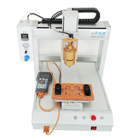 Robot de distribution de colle thermofusible de bureau, machine d'injection de colle, pompe à moteur, boîte de vitesses, PLC, roulement, fonction de préchauffage du moteur, 1 an