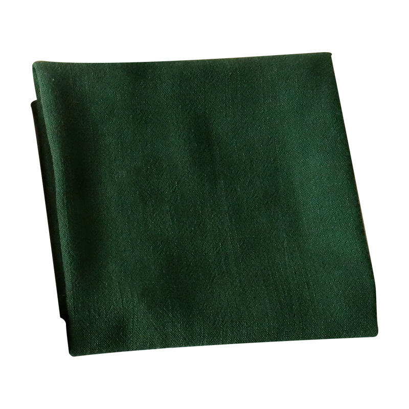 Dark Green Linen Cloth Napkin