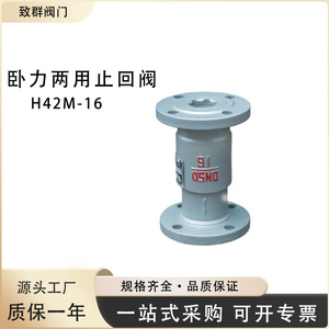 Válvula de Retención H42M-16 DN50 de Acero Fundido para Agua de Uso General - Product Image 3