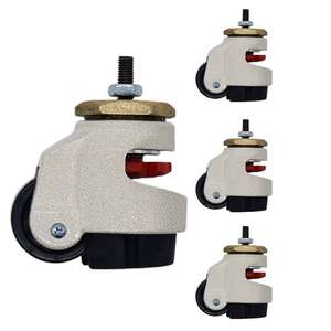 Fabrik preis Hoch leistungs möbel rollen Horizontal verstellbare Stütz rolle <span class=keywords><strong>Foma</strong></span>-Räder für Aluminiumprofil-Fuß ständer - Product Image 5