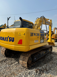 Excavatrice sur chenilles KOMATSU PC130 d'occasion de haute qualité, petite taille, 13 tonnes, faible nombre d'heures de travail, pas de révision importante, vente chaude - Product Image 3
