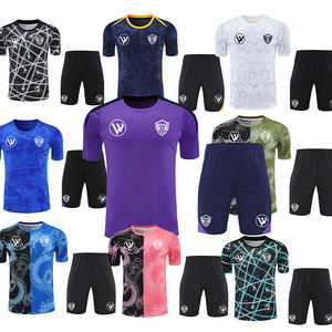 100% 涤纶定制球队足球服训练服足球服套装印花训练服足球服 - Product Image 6