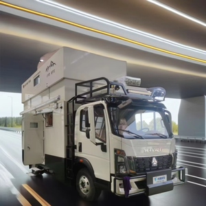 Nouveau <span class=keywords><strong>camping</strong></span>-<span class=keywords><strong>car</strong></span> HOWO à essence fabriqué en Chine, transmission <span class=keywords><strong>automatique</strong></span>, <span class=keywords><strong>camping</strong></span>-<span class=keywords><strong>car</strong></span> blanc pour les voyages et le <span class=keywords><strong>camping</strong></span>, à vendre - Product Image 5