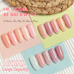 عينات مجانية من طلاء الأظافر الجل اللون الأساسي 92 لون طلاء الأظافر الجل بالأشعة فوق البنفسجية طلاء أساس المطاط الجل - Product Image 3