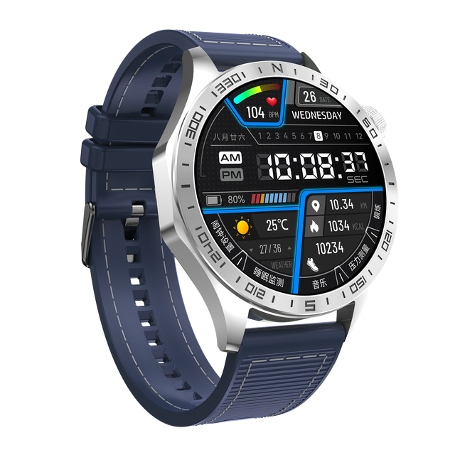 LQ13 Outdoor Smartwatch Sport Heart Monitoring 1.43" Amoled Screen BT Call AI ChatGPT IP68 Waterproof Big Battery AI Smart Watch