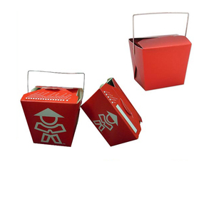 <strong>Noodle</strong> Container with Handle Safe and Healthy Food Grade Custom Printed Chinese <strong>Noodle</strong> <strong>Box</strong> for Sale - Product Image 2