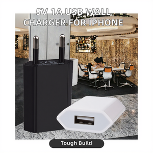 <span class=keywords><strong>Adaptateur</strong></span> USB 5V 1A <span class=keywords><strong>Chargeur</strong></span> mural USB 5W EU Plug OTP Protection <span class=keywords><strong>Chargeur</strong></span> de téléphone portable <span class=keywords><strong>pour</strong></span> <span class=keywords><strong>iPhone</strong></span> - Product Image 2