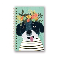 Cahier à spirale en carton personnalisé pour enfants, économique, en carton
