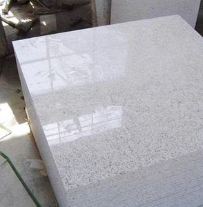 Batu alami luar ruangan eksterior granit desain tangga kualitas baik Polandia Padang wijen putih abu-abu lembaran Paving luar ruangan - Product Image 5