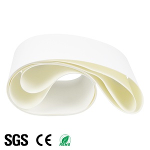 Sabuk Konveyor PU Putih Berkualitas Tinggi untuk Lini Produksi Makanan, Standar Sanitasi dan Food Grade - Product Image 1