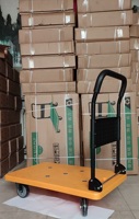 Carretilla de mano plegable ligera para el hogar, almacén y entregas.