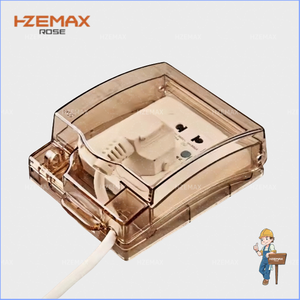 उच्च गुणवत्ता वाले वॉटरप्रूफ प्लास्टिक सॉकेट सुरक्षात्मक बॉक्स घरेलू लॉयोग्य दीवार स्विच सॉकेट कवर - Product Image 3