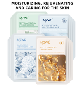 Logo vegano personalizzato di bellezza di lusso coreano sbiancante per la pelle idratante maschera per il viso - Product Image 6