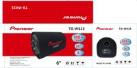 Subwoofer amplifié Pioneer TS-W635 de 6 pouces avec Mega Bass et amplificateur audio pour voiture