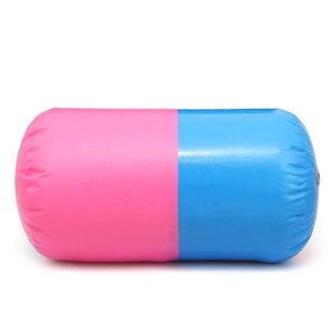 Rouleau d'air <span class=keywords><strong>gonflable</strong></span> pour la gymnastique, baril d'air pour l'entraînement physique avec pompe électrique, <span class=keywords><strong>petit</strong></span> cylindre <span class=keywords><strong>de</strong></span> gymnastique, <span class=keywords><strong>tapis</strong></span> <span class=keywords><strong>de</strong></span> gymnastique - Product Image 2