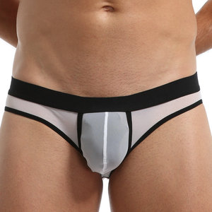 De malla <span class=keywords><strong>transparente</strong></span> de los hombres Sexy sin espalda bulto pene bolsa ropa interior <span class=keywords><strong>hombre</strong></span> abierto suspensorio <span class=keywords><strong>calzoncillos</strong></span> - Product Image 4