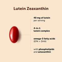 OUUSO Lutéine Zéaxanthine Oméga-3 DHA+EPA 4-en-1 Astaxanthine Phospholipides Comprimés végétariens à base de plantes pour le soutien immunitaire