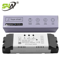 Interrupteur intelligent WiFi 2CH AC/DC 7V-32V, prise en charge de la télécommande 433MHz
