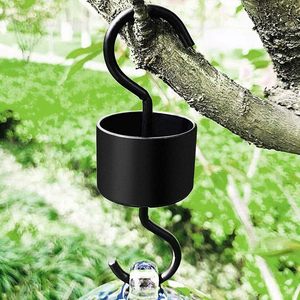 TJ-038 Clothing Organizer Hanging <b>Hook</b> Type Stainless Steel Rectangular <b>Outdoor</b> Use Neatening Storage Accessory Set - Product Image 3