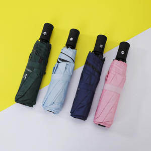 Hot Summer Wedding Souvenirs <span class=keywords><strong>Promo</strong></span> Gift Custom Corporate logo Mini Hand Fan Umbrella Set de regalo para invitados Regalo de fiesta de cumpleaños - Product Image 1