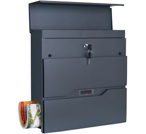 Buzón de acero galvanizado Polonia Allegro buzón de correo de embalaje - Product Image 3