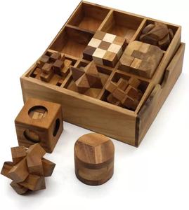 Boîte de puzzle en bois pour jeux éducatifs - Product Image 2