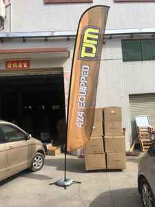 Quảng cáo tùy chỉnh bay biểu ngữ Bali Bow Sail swooper Giọt Nước Mắt cờ lông Cờ biểu ngữ bãi biển cờ - Product Image 4