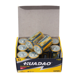แบตเตอรี่อัลคาไลน์ดี12แพ็คพร้อมพลังงาน LR20 1.5V เพื่อการใช้งานที่ยาวนาน - Product Image 3