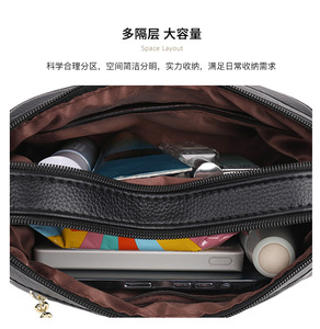 Bolso Bandolera al por Mayor para Damas, Nuevo Bolso de PU para Mujer, Color Sólido, con Correa Ajustable - Product Image 2