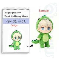 CE/CPC Personnalisez votre design Nouveau jouet en peluche personnalisé, personnage en peluche, dinosaure, poupée garçon, animal en peluche, jouets en peluche personnalisés