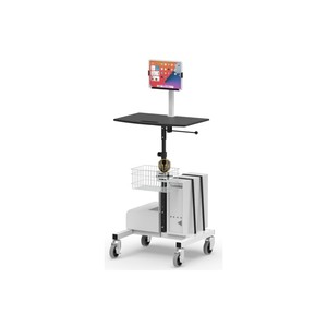 Bureau debout réglable en métal avec garantie de 24 mois Design moderne pour l'école, l'hôpital et l'atelier Compatible avec les tablettes - Product Image 6