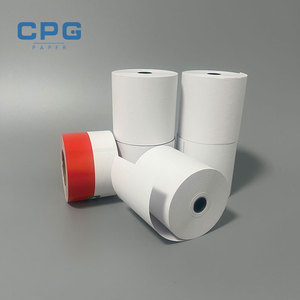 Papier thermique sans phénol 80x80mm 45gsm 55gsm pour tickets de parking et reçus de point de vente, vente en gros d'usine, personnalisable - Product Image 1