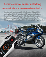 Dispositif antivol bidirectionnel pour moto à prix d'usine avec fonction de démarrage et d'arrêt automatiques par détection PKE