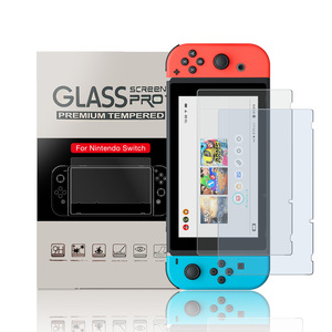กระจกนิรภัยกันกระแทกแบบบางพิเศษ 9H สำหรับ Nintendo Switch Series ป้องกันรอยขีดข่วนเต็มจอ ไม่มีฟองอากาศ หนา 0.33 มม. รุ่นใหม่ล่าสุด - Product Image 5