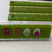 Mahjong Americano Verde Lima, Juego Completo de 166 Fichas Acrílicas, con Soporte, Diseño Moderno y Lujoso, Plegable