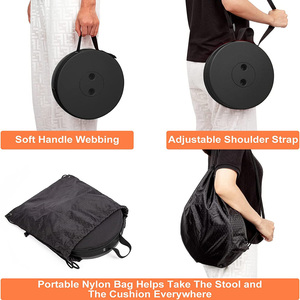Sillas <span class=keywords><strong>plegables</strong></span> para adultos de fábrica al por mayor, taburete telescópico de plástico duradero y resistente para interiores y exteriores, taburete plegable barato - Product Image 3