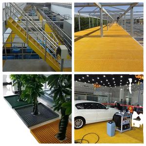 Solution antidérapante de passerelle de caillebotis en FRP de haute qualité avec surface grinçée Produit en fibre de verre de qualité supérieure - Product Image 5