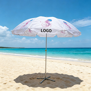 Sombrilla de Playa Portátil, Impermeable, de Apertura Rápida, con Diseño Personalizado y Energía Eólica, Ideal para la Playa - Product Image 1