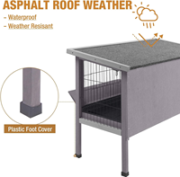 Cage à lapin d'intérieur avec bac en fil métallique, cage à lapin d'extérieur avec plateau extractible personnalisable