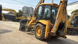 Retroexcavadora JCB 3CX Usada, 8 Toneladas, Original del Reino Unido, 4x4, Sitemaster, Brazo Telescópico, Excavadora en Stock en Shanghái - Product Image 3
