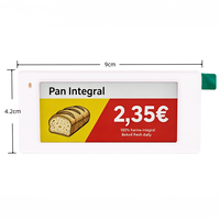 LEEKA ESL - Etiqueta Electrónica Inalámbrica de Grado Premium de 2.9 Pulgadas, Pantalla Digital de Bajo Consumo para Precios en Mini Tiendas