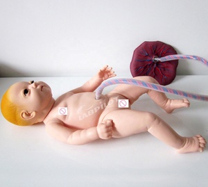 Maniquí de Cuidado Placentario con Cordón Umbilical Neonatal, Modelo de Enseñanza para el Cuidado del Bebé, <span class=keywords><strong>Muñeca</strong></span> de PVC de Tamaño Real - Product Image 3