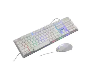 Combo de teclado y ratón con cable, 104 teclas, antighosting, fabricantes
