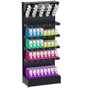 Led Light Bulb Display Demo Case Customized Led Bulb Display Racks Wholesale New Design Store Shelves Display Metal Supermarket