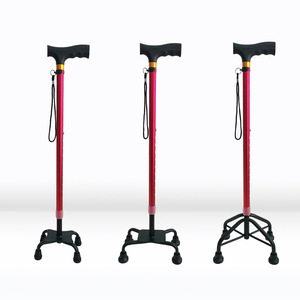 Yingda Aluminum Alloy Telescopic <b>Walking</b> <b>Stick</b> With Rubber Tip Anti Slip For Elderly Daily Use - Product Image 1